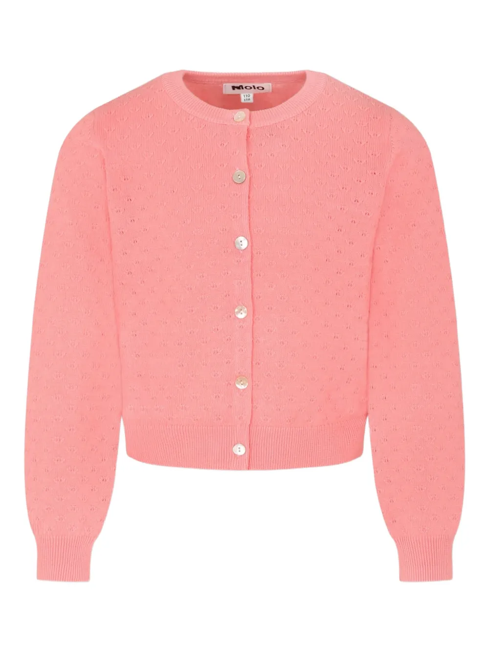 Molo button-down cardigan Roze