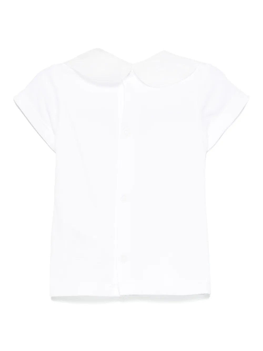 Le Bebé Enfant playera con cuello de organza | Playeras | Image 2