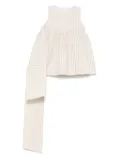 Le Bebé Enfant striped dress - Neutrals