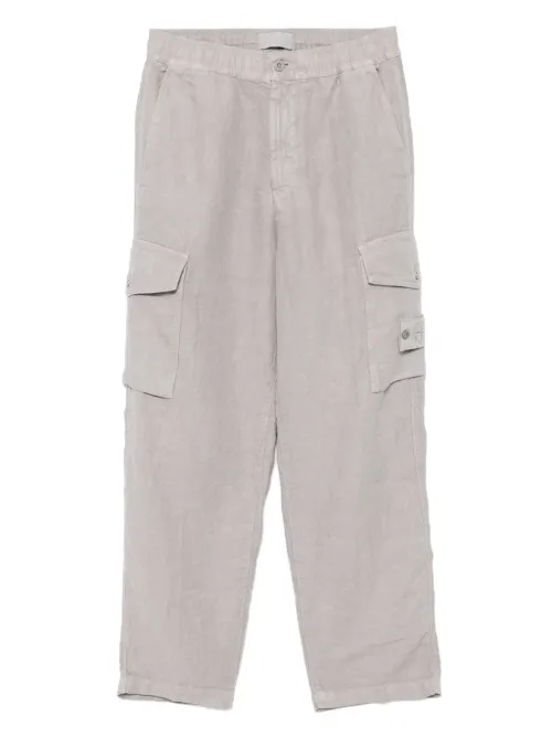 Pantalon en lin - Stone Island - Modalova