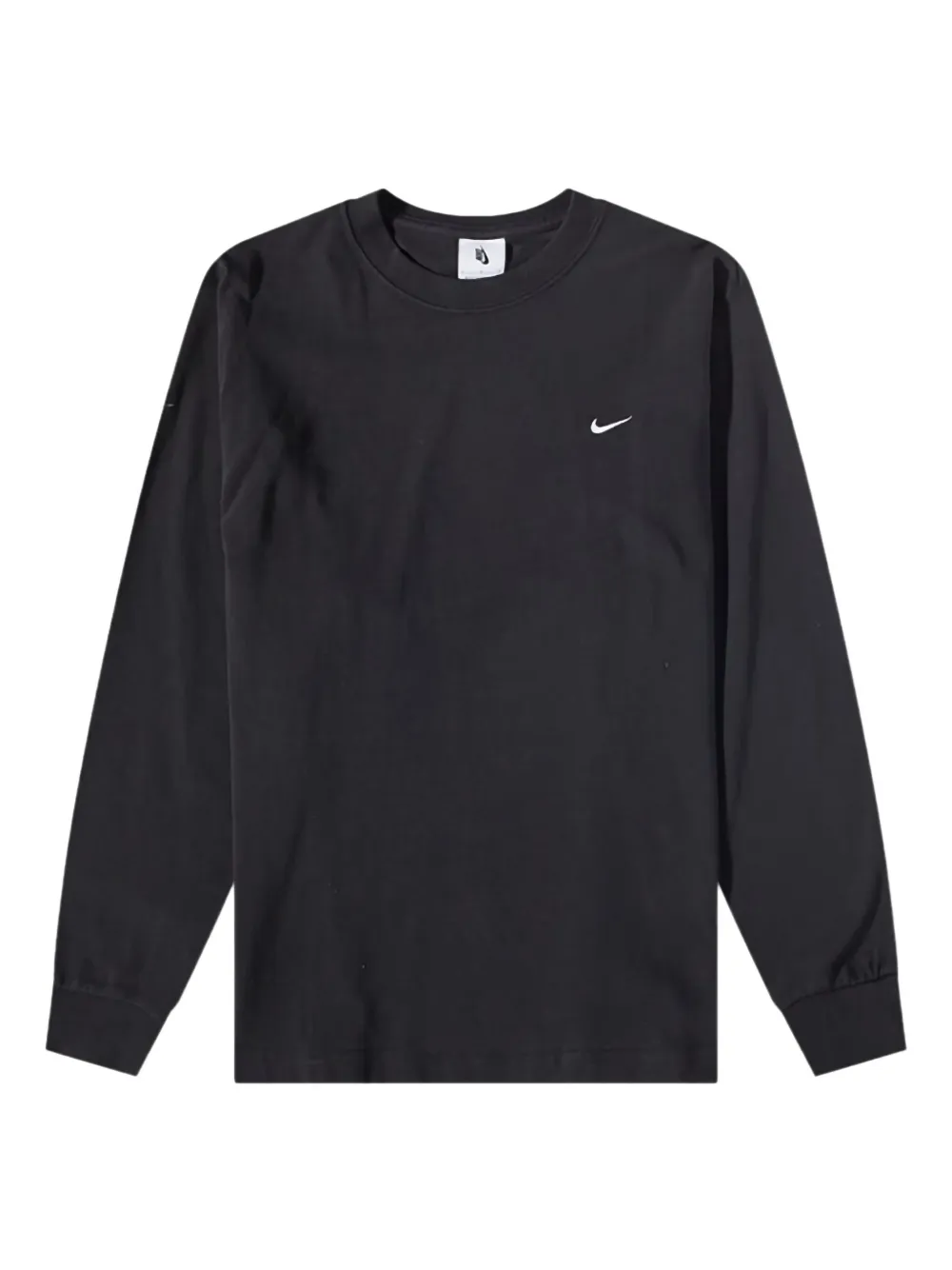 Nike Solo Swoosh "Black" T-shirt Zwart