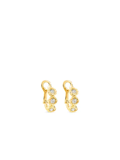 Brumani 18kt Joy Gelbgoldohrringe mit Diamant