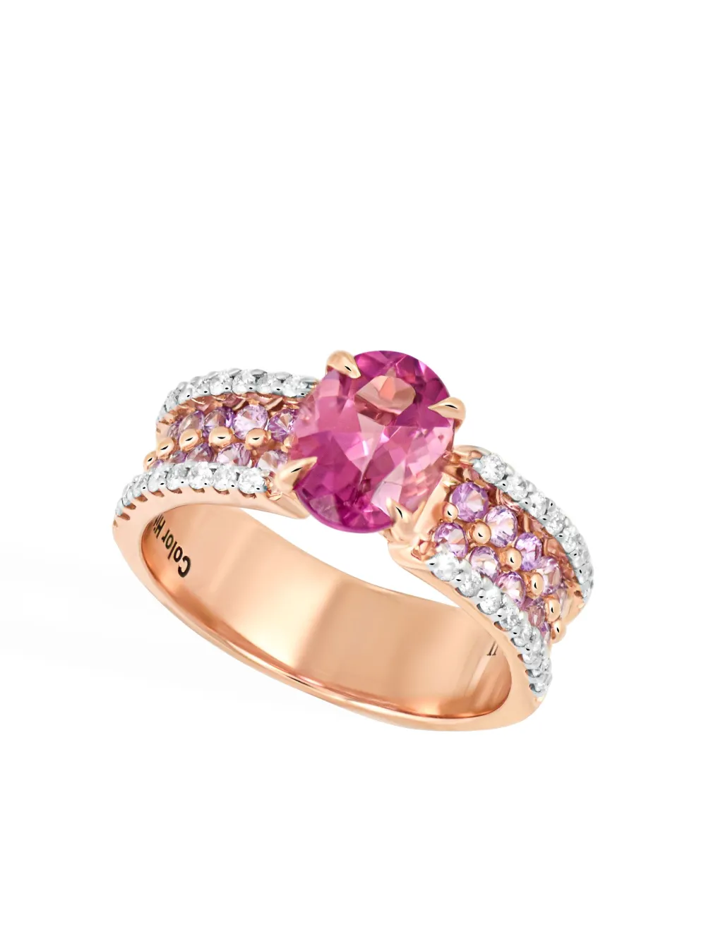 Brumani 18kt Colour Hits Rotgoldring mit Schmucksteinen | Image 1
