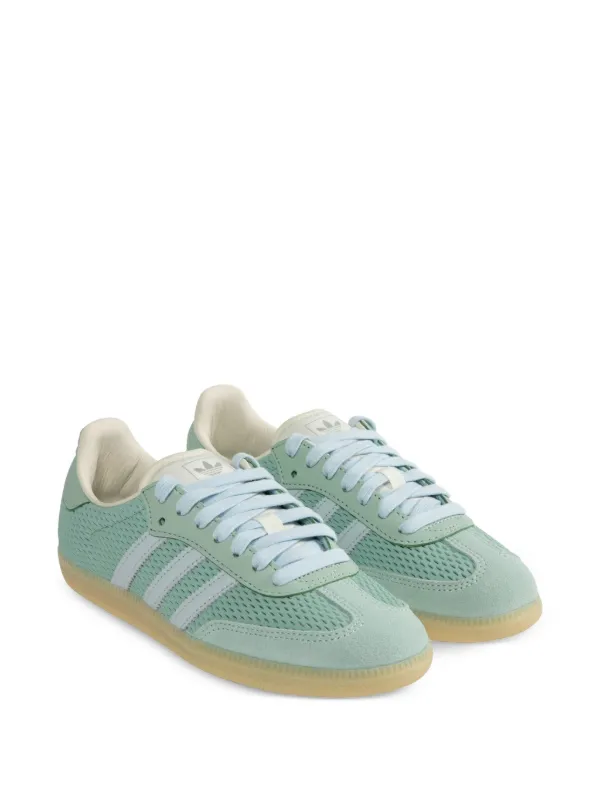 Adidas Samba mesh-panel Sneakers | Green | FARFETCH