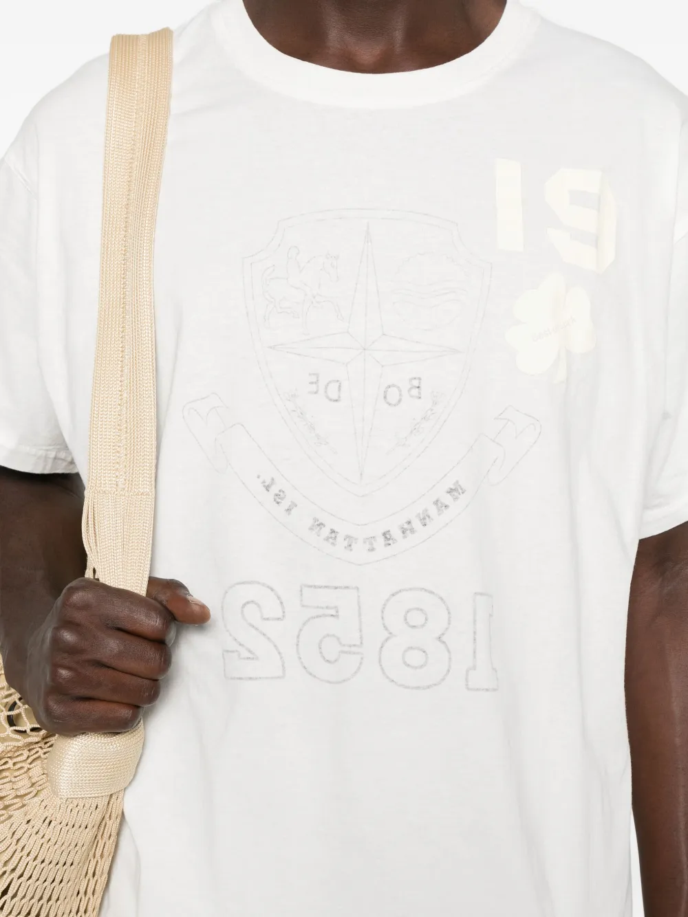 BODE Omkeerbaar T-shirt Beige