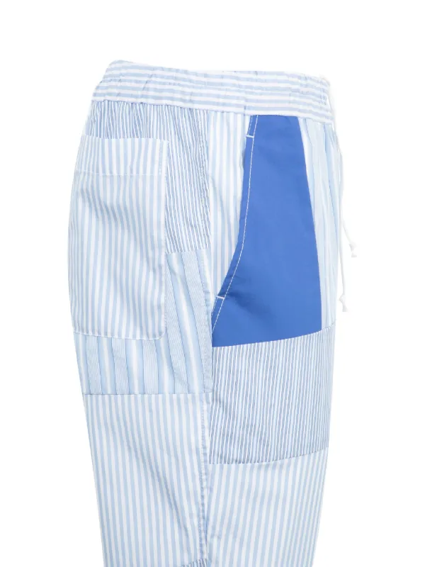 パンツ tricot COMME des GARCONS Patchwork Short Comme Des Garçons Shirt Patchwork Trousers | Blue | FARFETCH