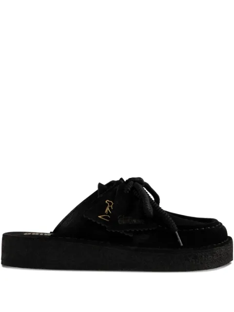 Clarks Originals Nomad suede slip-on mules