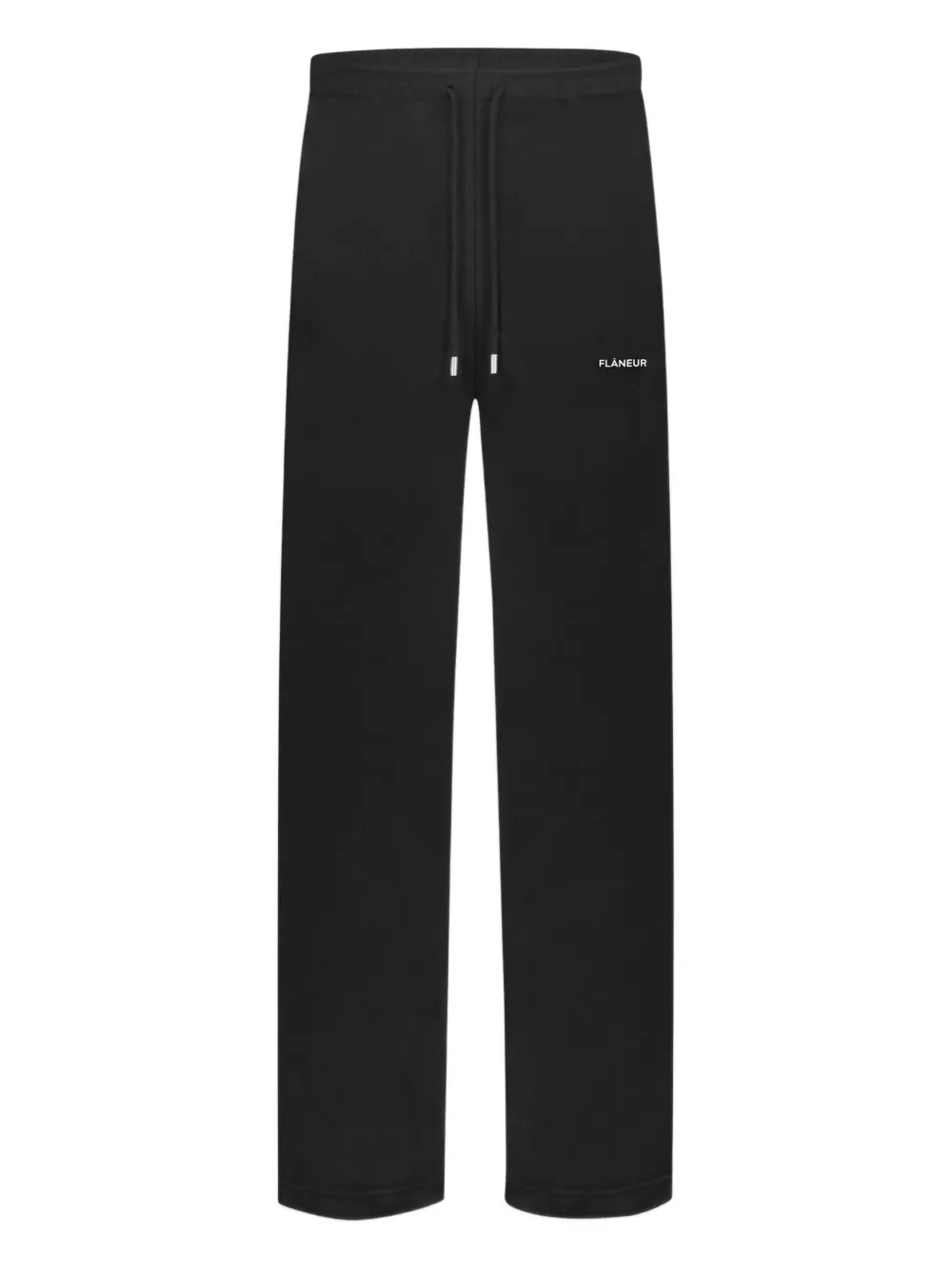 cotton ribbed-cuff track pants