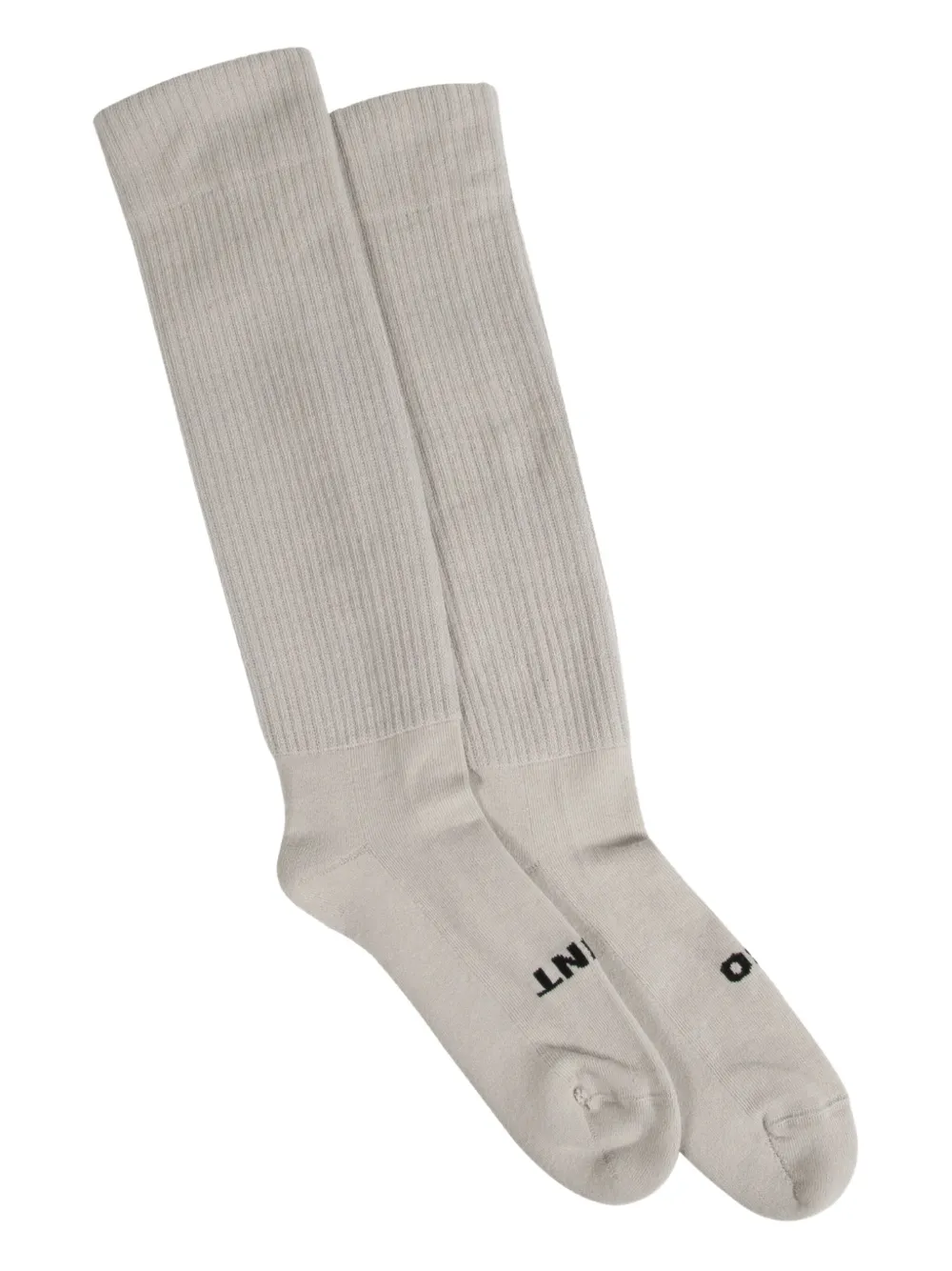 Rick Owens ribbed-knit socks | White | Image 1