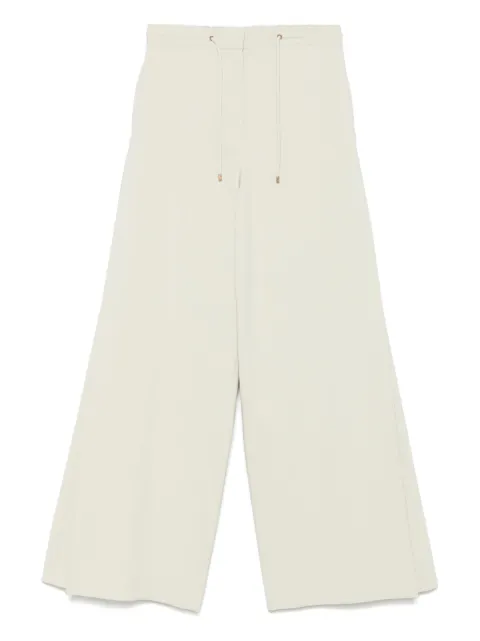 Agnona pantalones de crepé