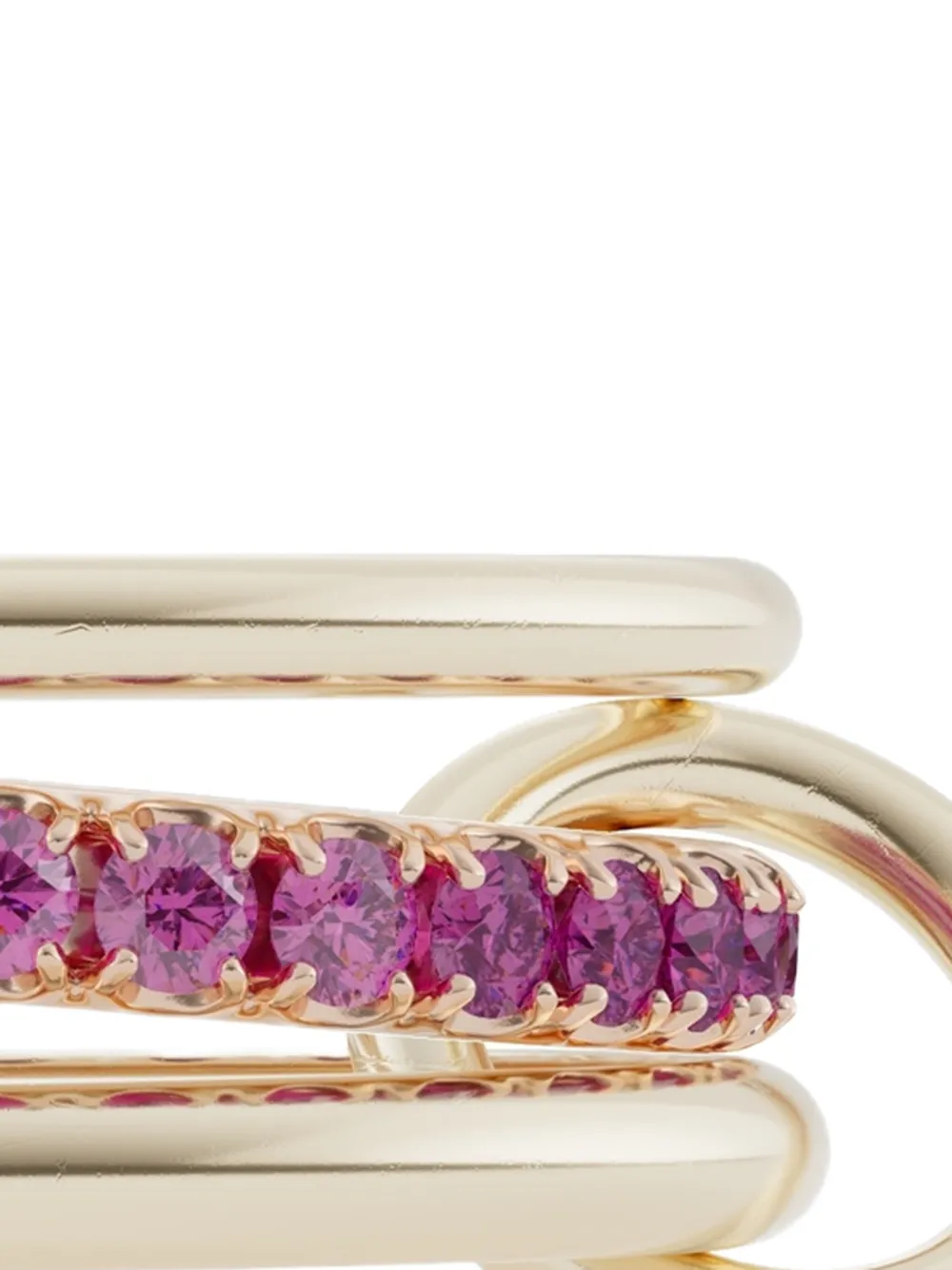 Spinelli Kilcollin Petunia Sapphire Ring in Gold, view 2