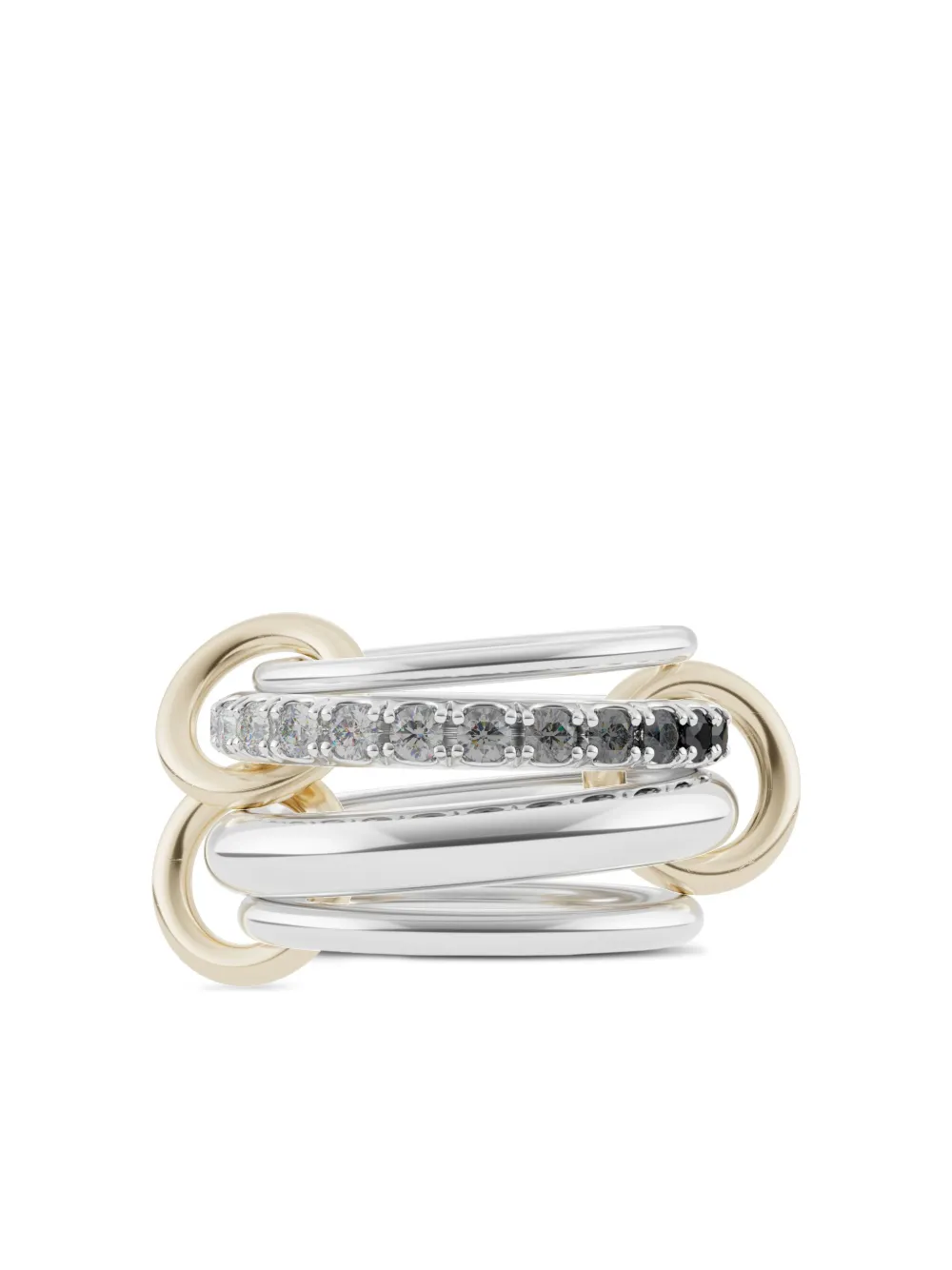 Spinelli Kilcollin 18K yellow gold Janssen diamonds ring | Silver | Image 1
