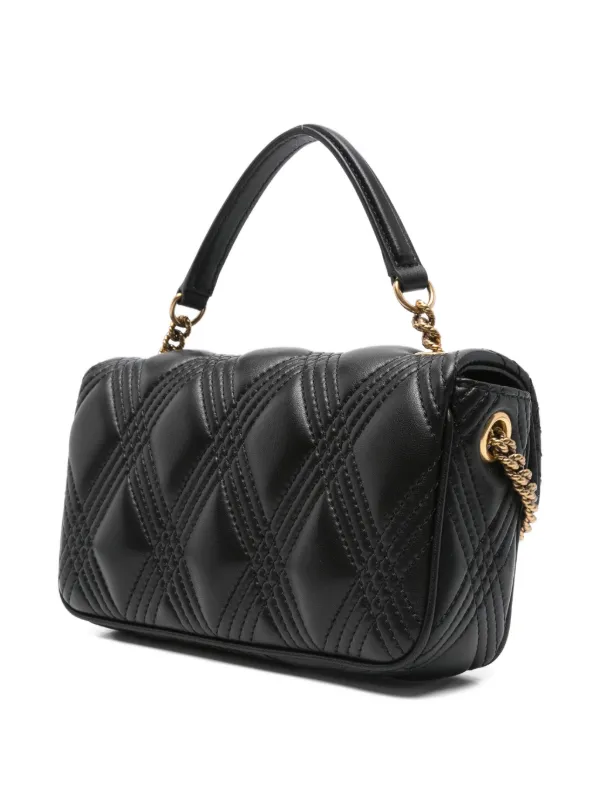 VALENTINO / ガラヴァーニ Quiltie 67 ショルダーバッグ Quiltie 67 Small leather shoulder bag in black - Valentino