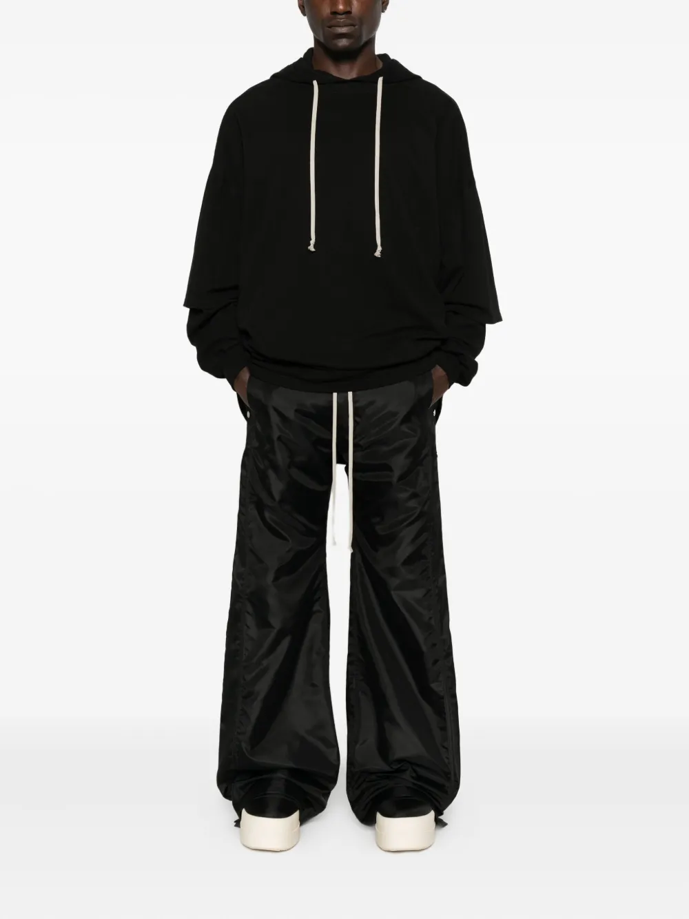 Rick Owens DRKSHDW Broek met trekkoord - Zwart