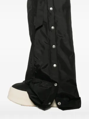 Rick Owens DRKSHDW ドローストリング パンツ | ブラック | FARFETCH JP