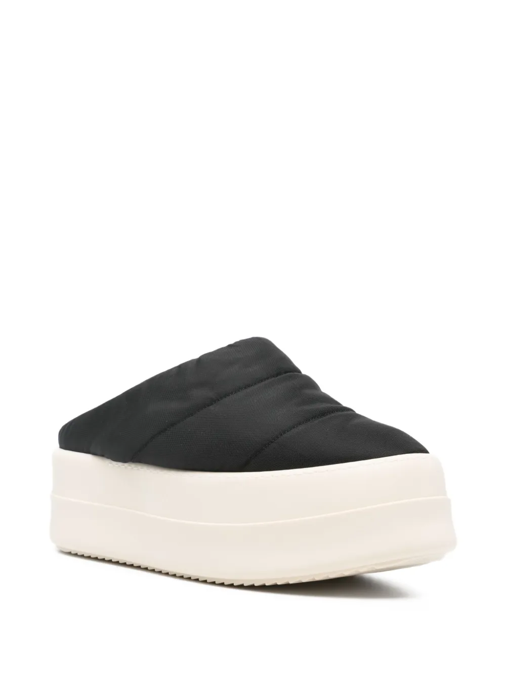 Rick Owens DRKSHDW slippers capitonados con plataforma | Slip-On | Image 2