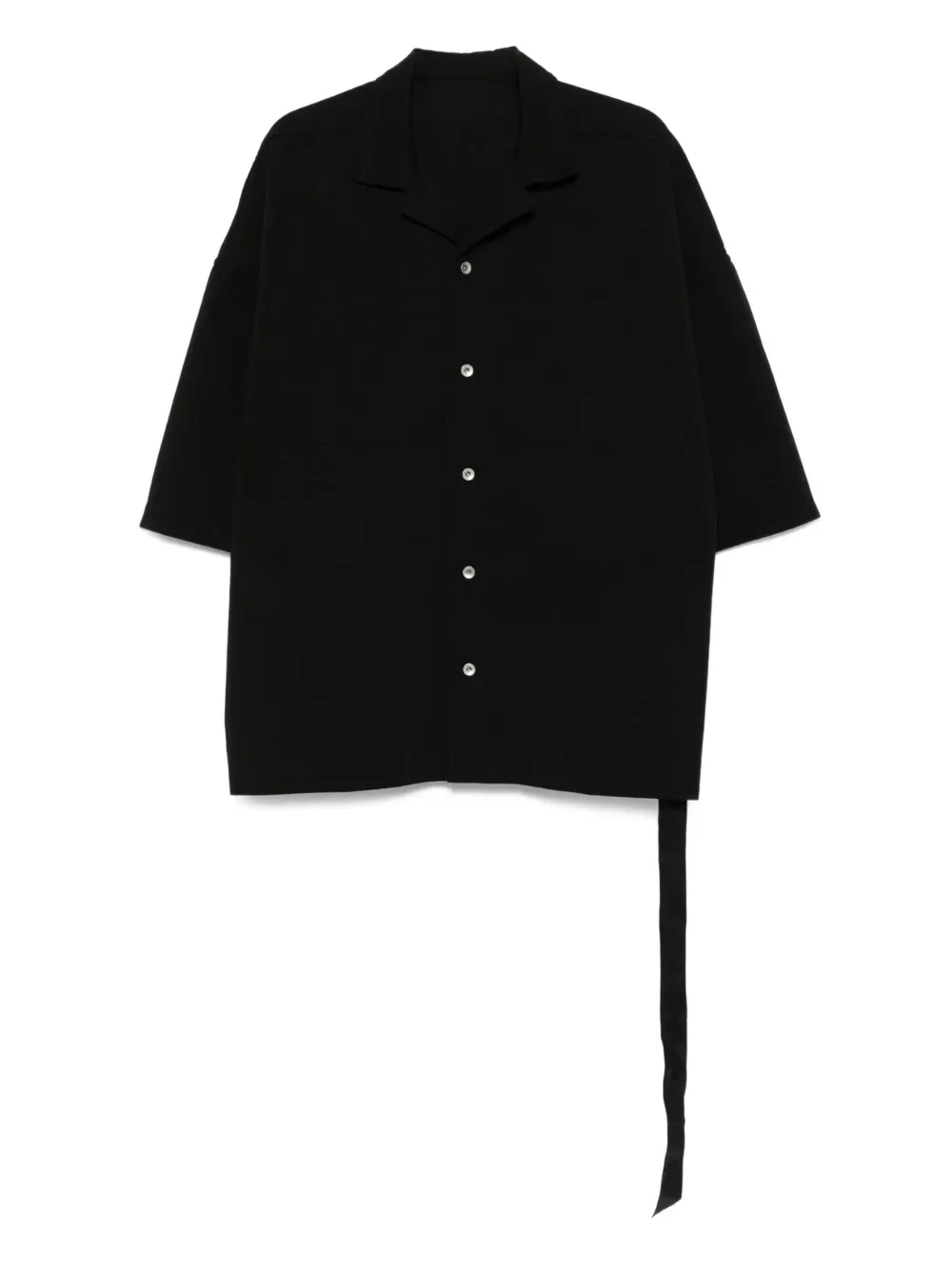 Rick Owens DRKSHDW sobrecamisa Tommy | negro | Image 1