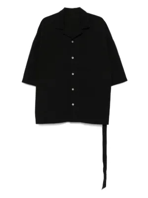 Rick Owens Drkshdw シャツジャケット Rick Owens DRKSHDW ワックスシャツジャケット | レッド | FARFETCH JP