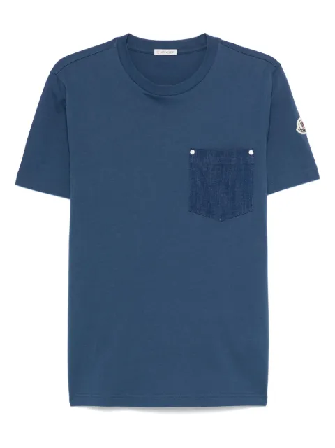 Moncler playera con parche del logo