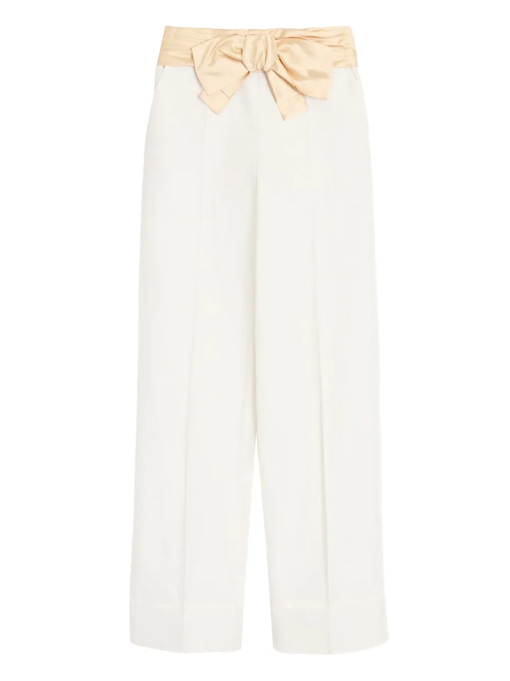 Valentino Garavani Diagonal リネン パンツ - ニュートラル Valentino Garavani Diagonal リネン パンツ - ニュートラル