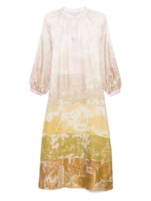 Pierre-Louis Mascia vestido largo de seda