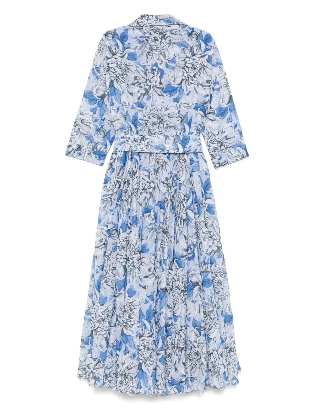 Samantha Sung Abelia midi-jurk - Blauw