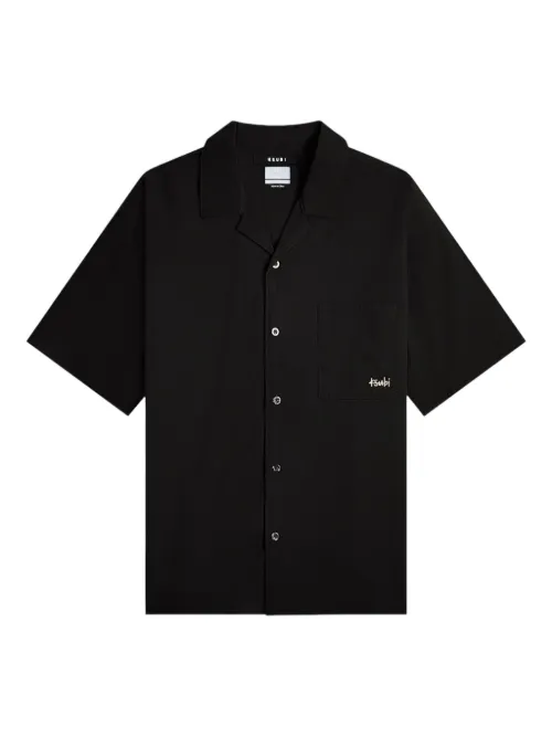 Ksubi chemise à logo brodé - Noir - Ksubi - Modalova