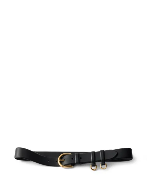 Prada ceinture en cuir - Noir - Prada - Modalova