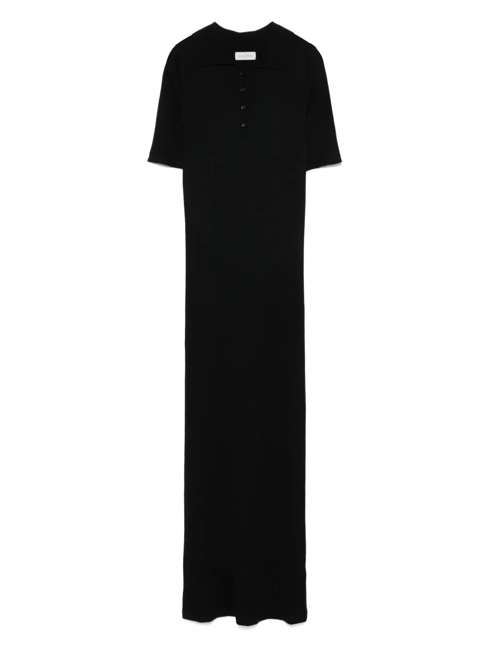 ribbed-knit maxi dress