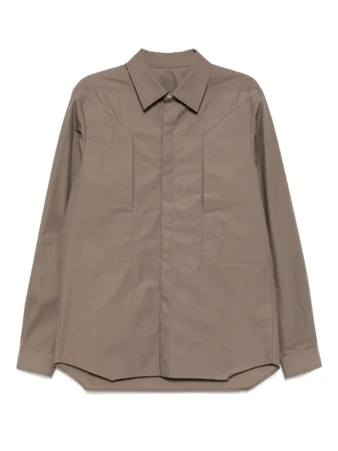 Rick Owens camisa con bolsillos