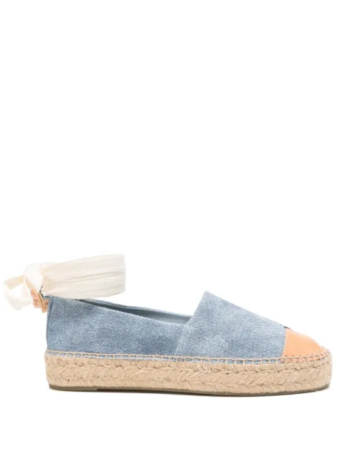 Tory Burch alpargatas con puntera con costura