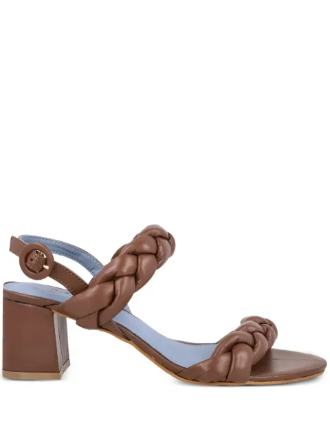 Blue Bird Shoes braided-strap heeled sandals