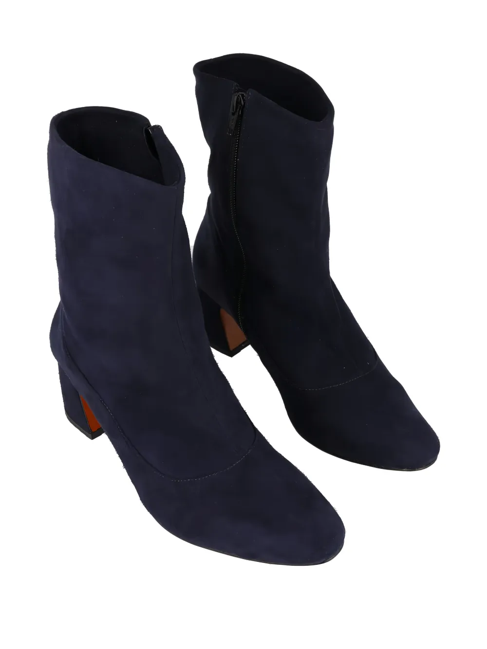 Blue Bird Shoes block-heel ankle boots