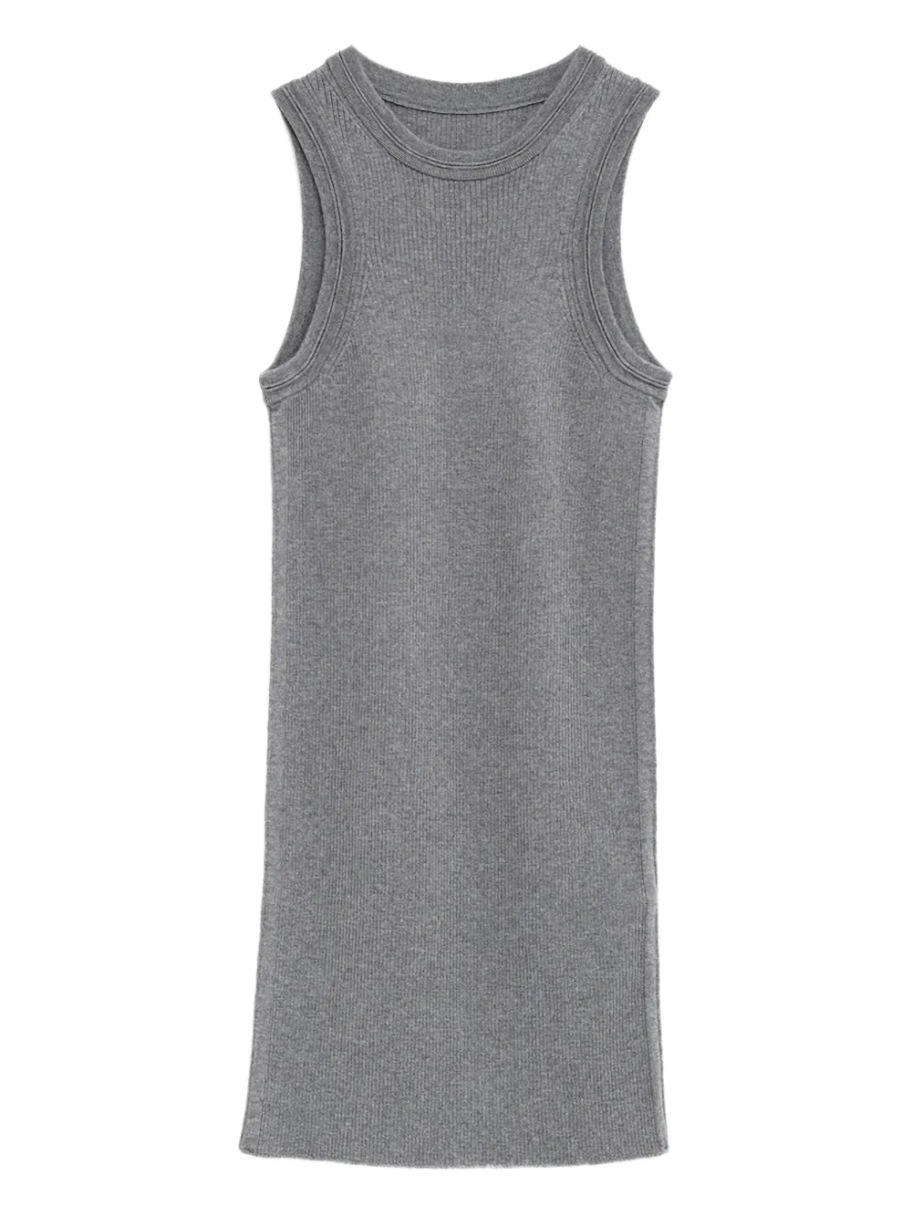 Phoebe Philo fine-ribbed tank top | Grey | Image 1