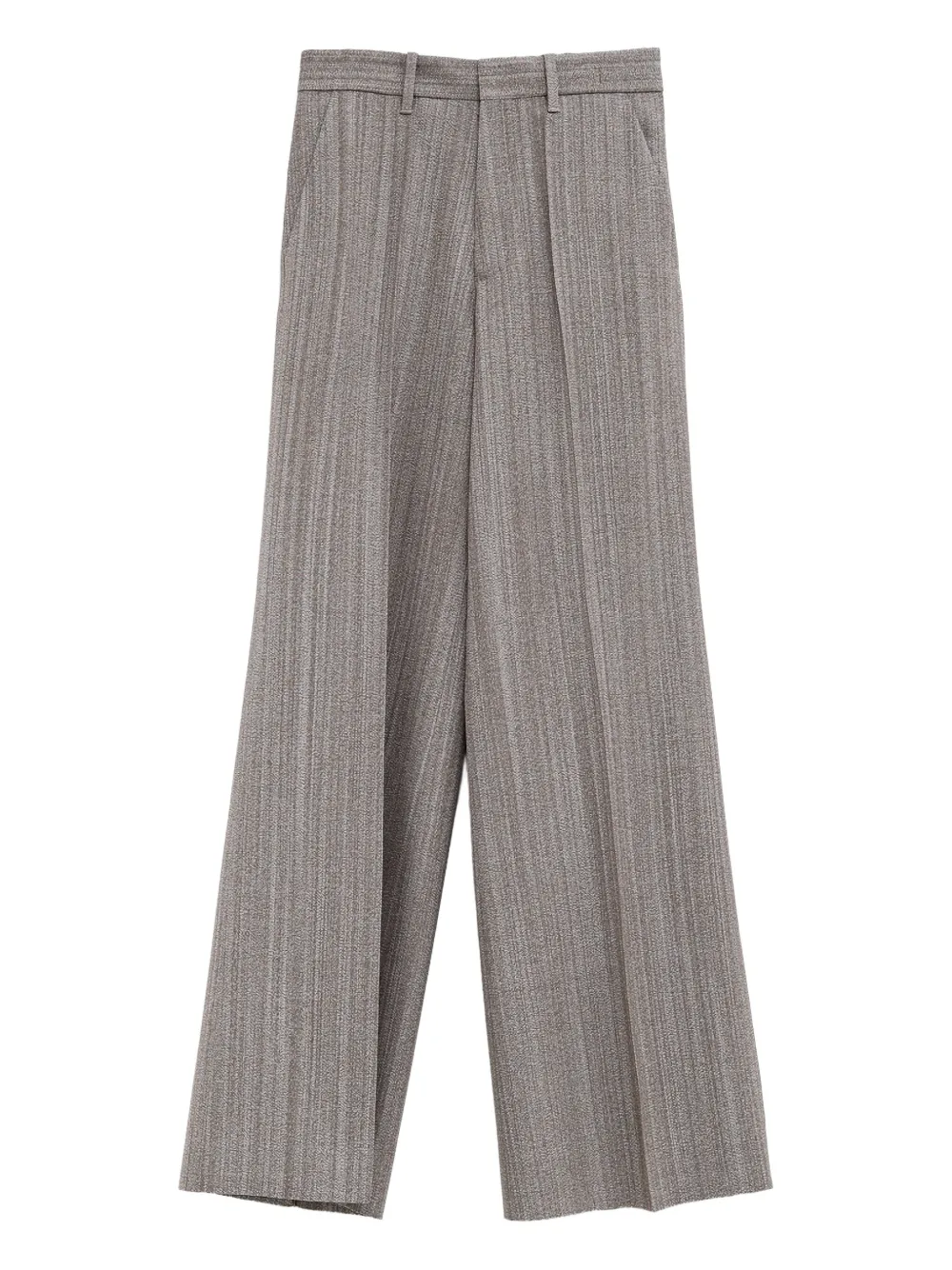 Phoebe Philo mélange-effect trousers | Brown | Image 1