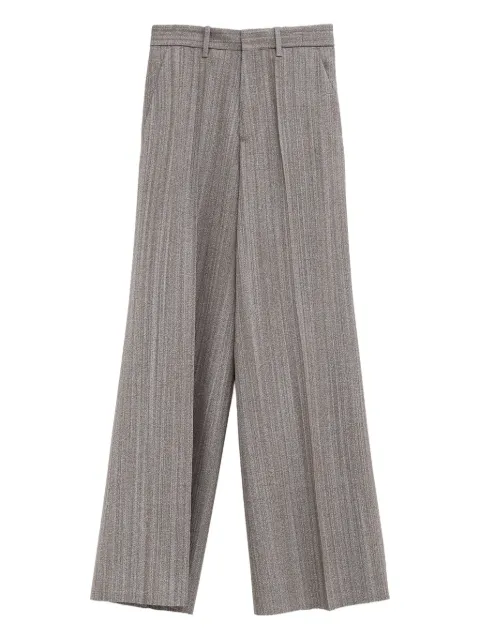 Phoebe Philo mélange-effect trousers