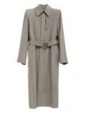 Phoebe Philo Sharp coat - Brown