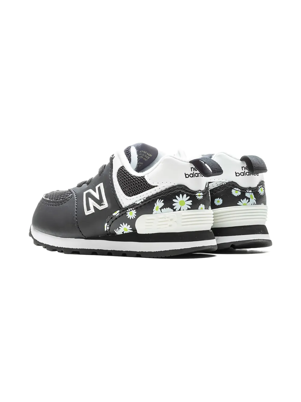 New Balance 574 Bungee "black/lemonade" Sneakers In Black
