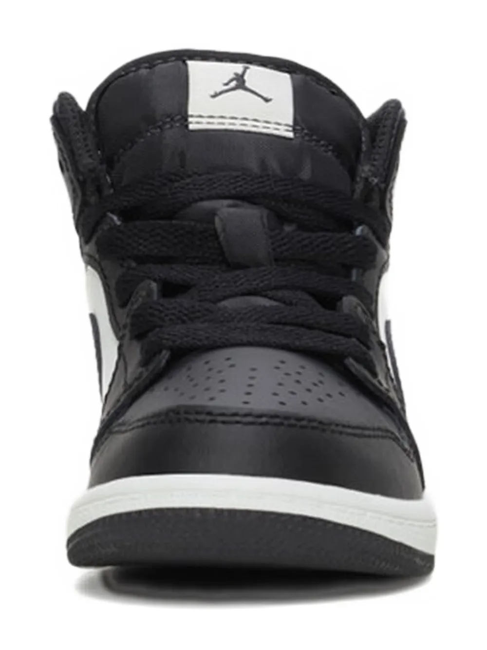 Jordan Kids Jordan 1 Mid "Off Noir Toe" sneakers Zwart