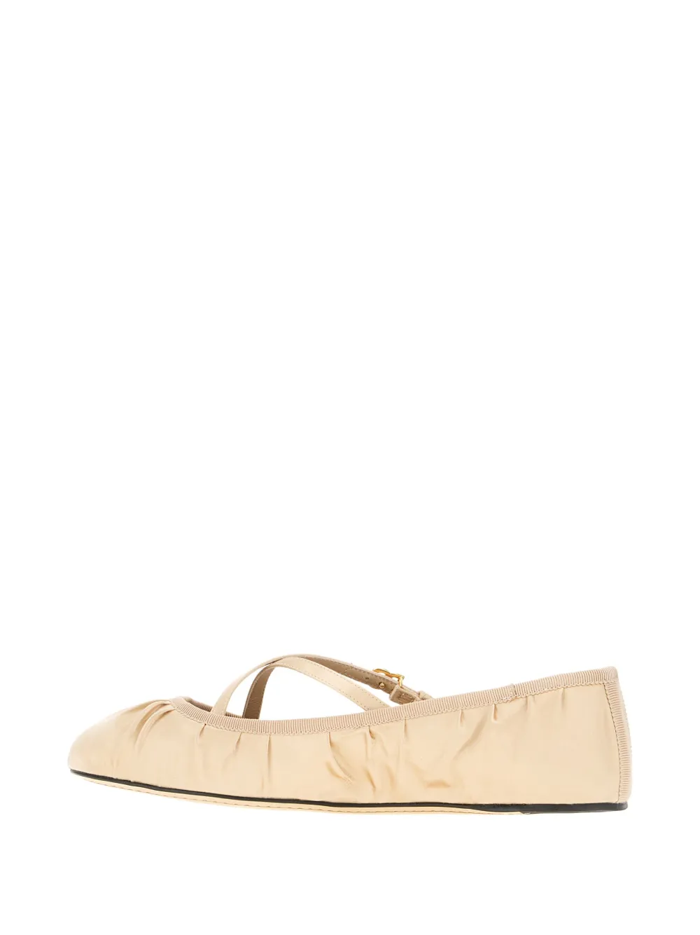Dolce & Gabbana leather ballerina shoes Neutrals