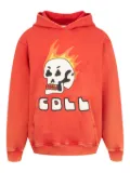 cout de la liberte Killian Fire-Skull hoodie - Red