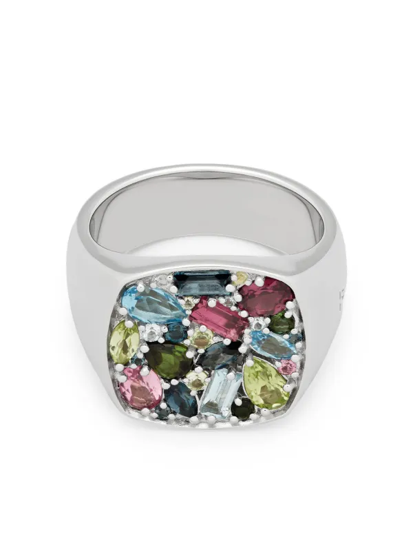 Tom Wood Shiki Kaleidoscope リング | シルバートーン | FARFETCH JP