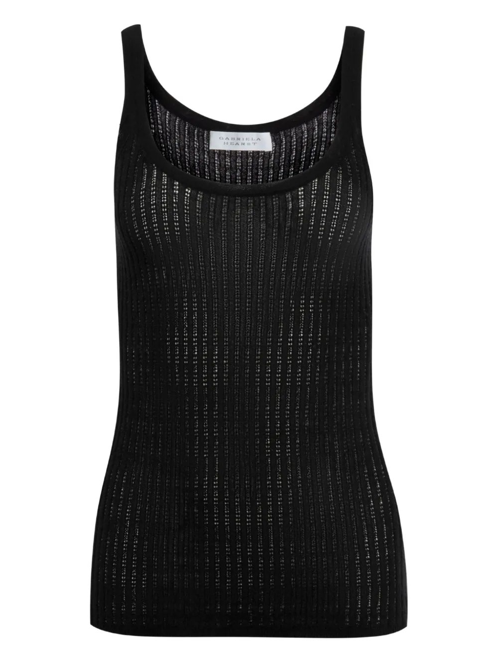 Shop Gabriela Hearst Nevin Tank Top In Black