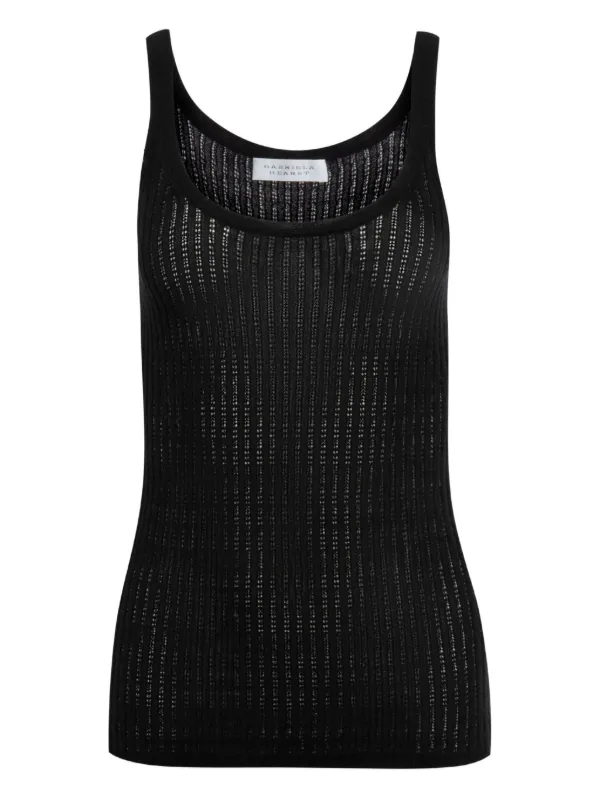 Gabriela Hearst Nevin Tank Top in Black