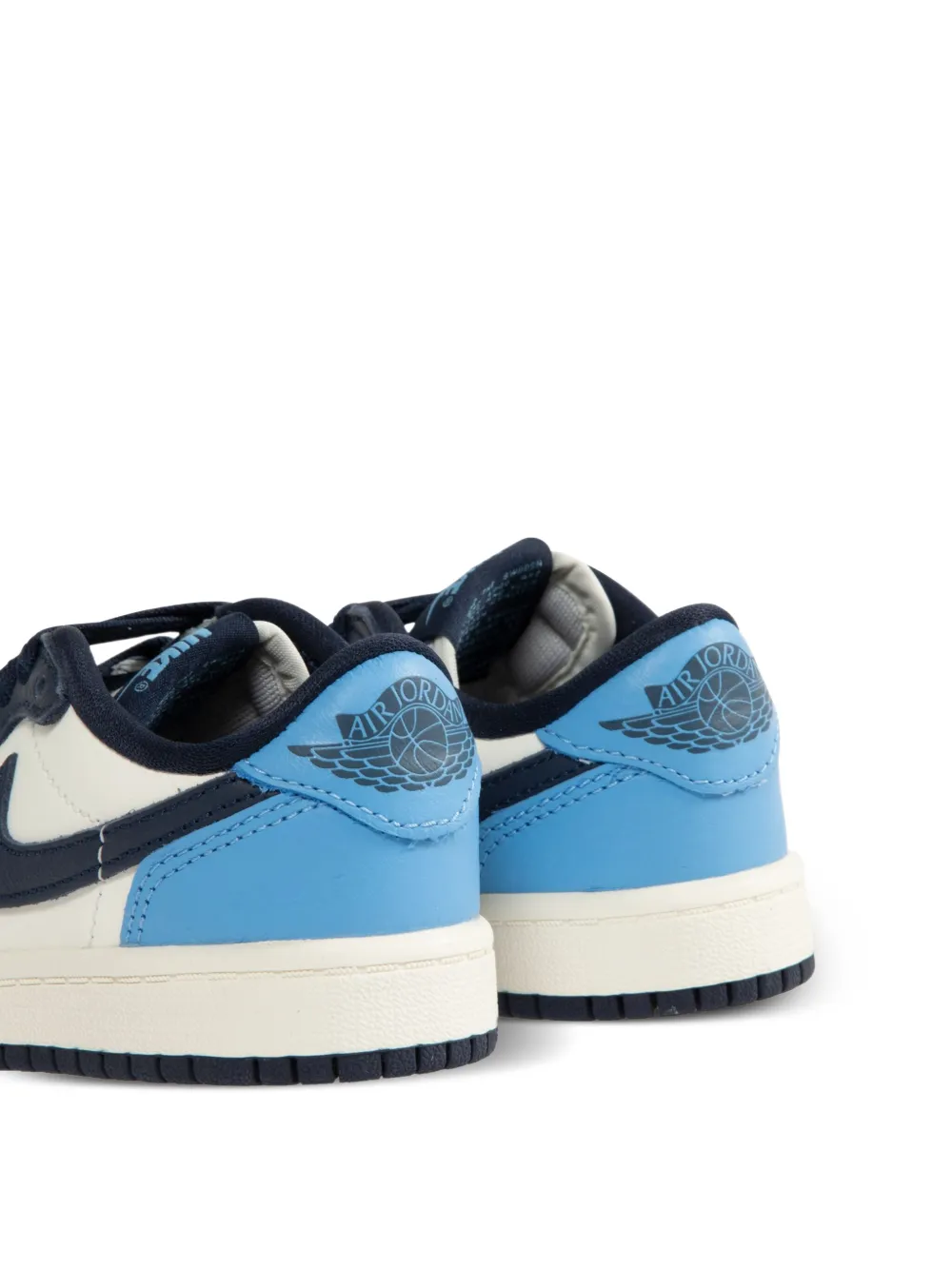 Jordan Kids Air Jordan 1 panelled low-top sneakers Blue