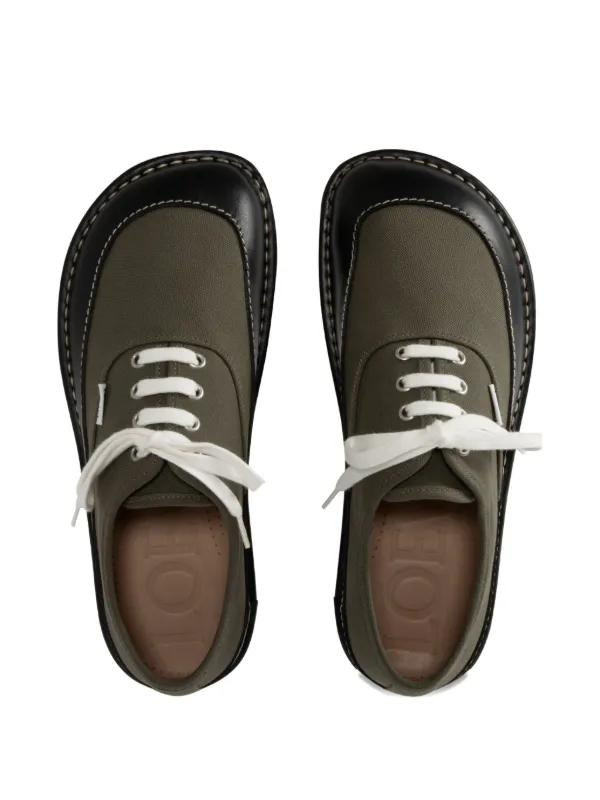 スニーカー Loewe lace-up shoes LOEWE Bay lace-up Shoes | Green | FARFETCH