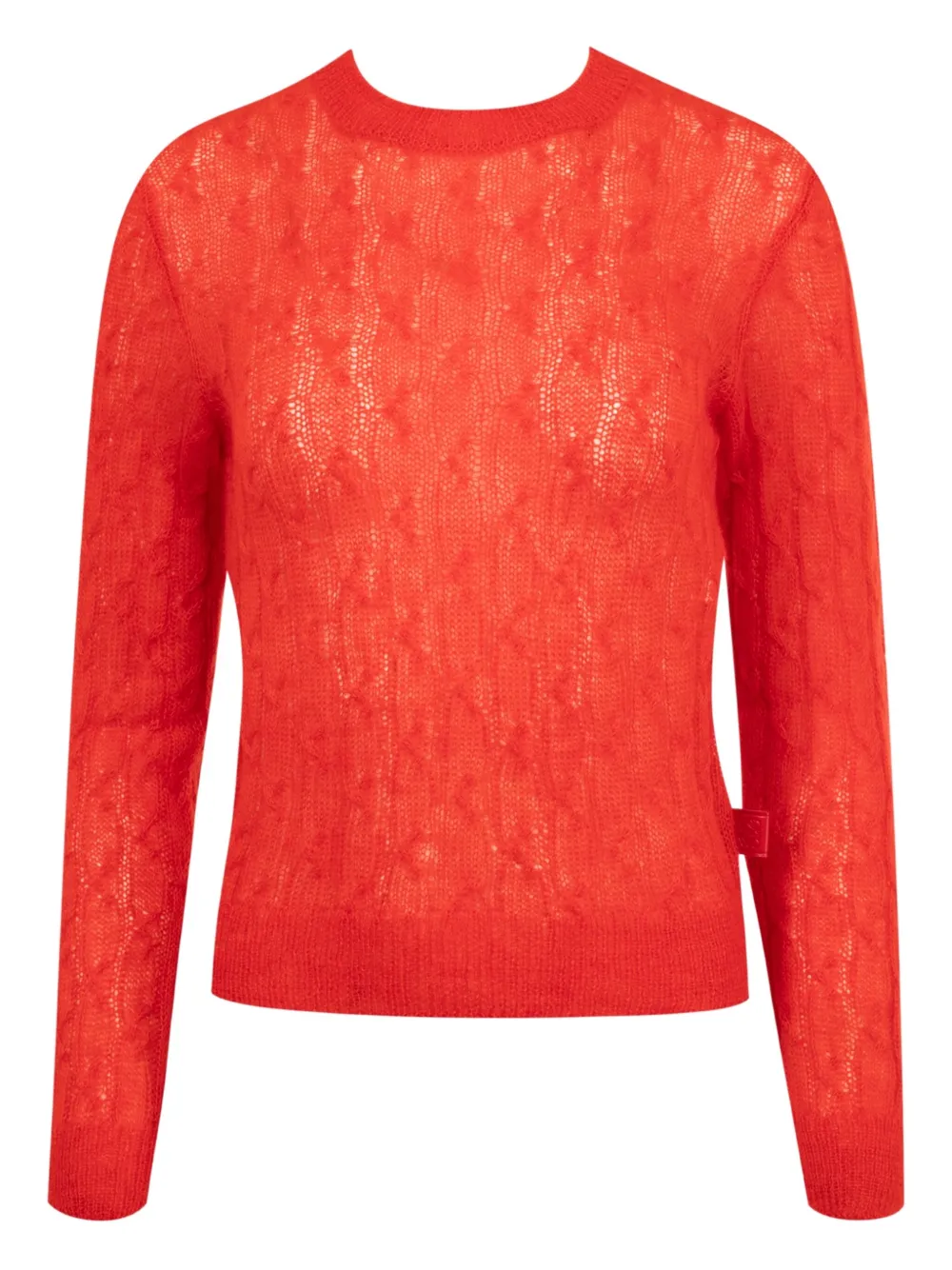 LOEWE suéter en tejido de ochos | rojo | Image 1