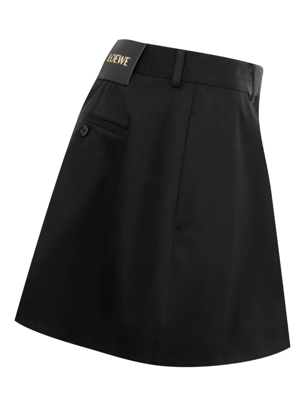 LOEWE Trapeze shorts Zwart
