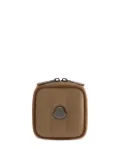 Moncler zippered crossbody pouch - Brown