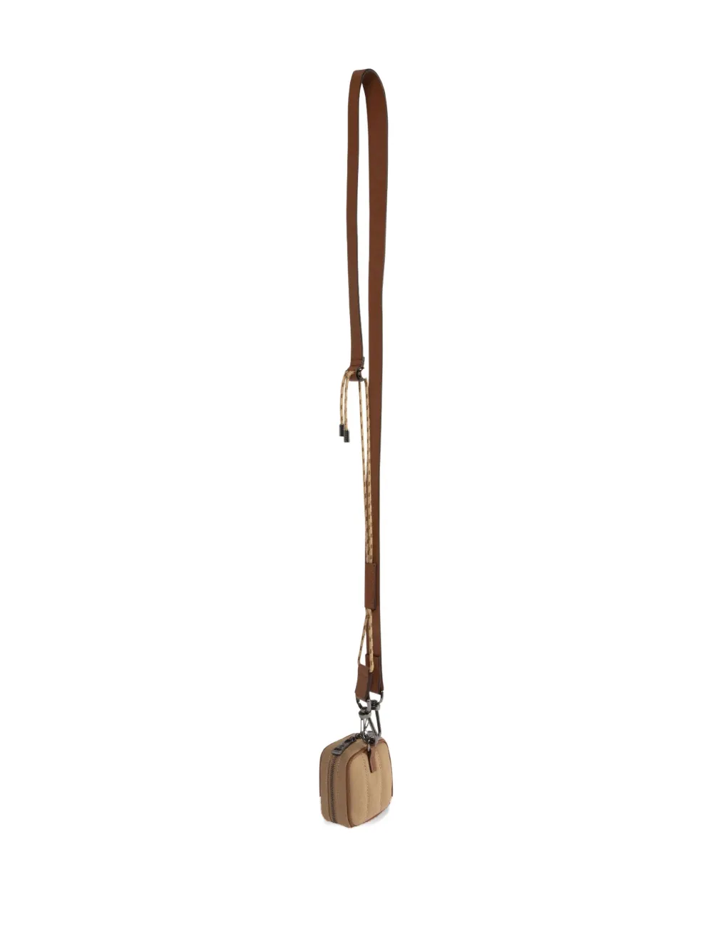 Moncler Crossbodytas met rits - Bruin